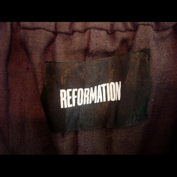 SOLD FIRM Reformation Botanica Dress Off Shoulder - Picture 4 of 4