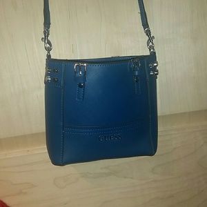 GUESS blue crossbody bag