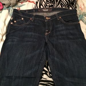 Rock and Republic, straight legged, blue jeans