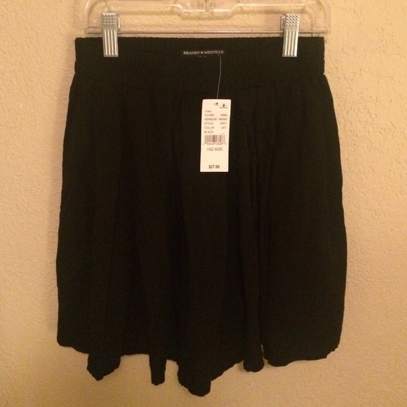 Brandy Melville black skirt