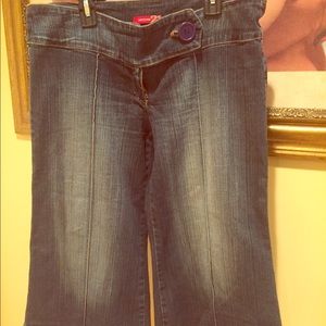 Capri with wide leg Jean