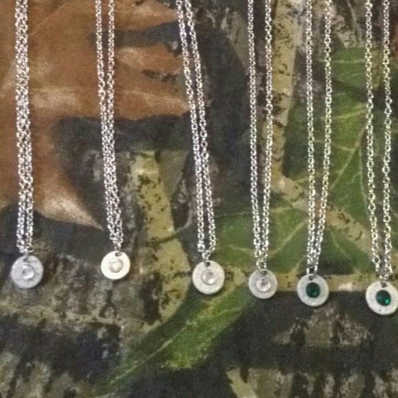 handmade bullet casing necklaces