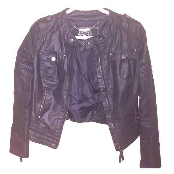 Blanc Noir Motorcycle Jacket - Picture 1 of 4