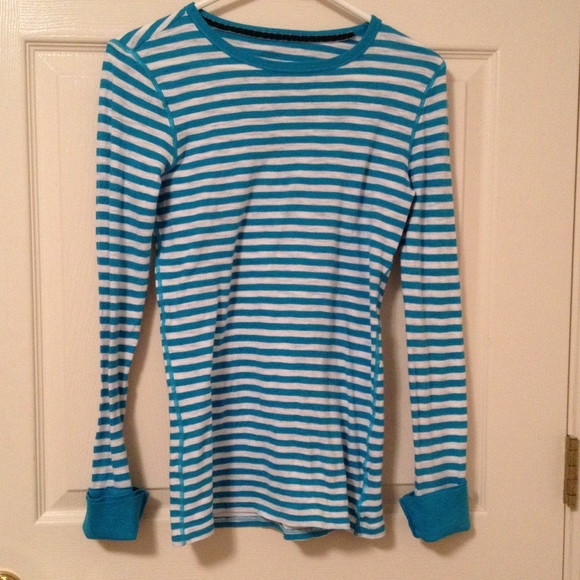 American Eagle Long Sleeve Striped Shirt