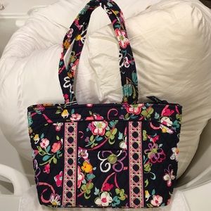 Vera Bradley "Mandy" bag in Ribbons print