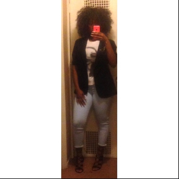 Black Charlotte Russe blazer