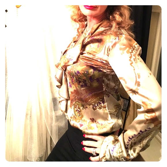 Silk blouse Benetton