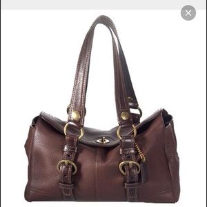 Coach Chelsea Medium Leather Satchel
