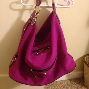 Gently used pink Tod's purse