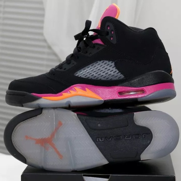 ‼️ SOLD ‼️ Jordan 5 "Floridian" "Bright Citrus"