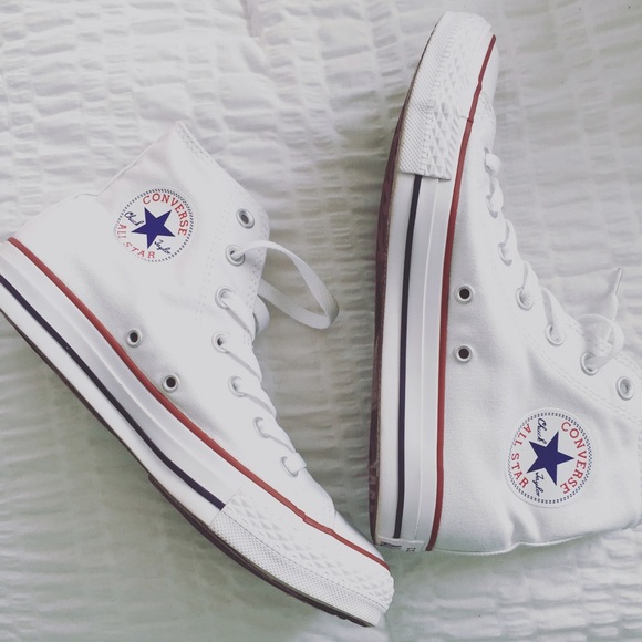 White high top converse