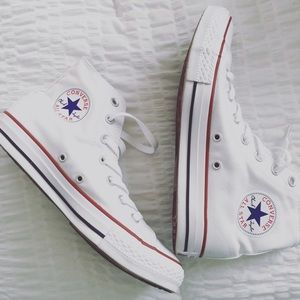 White high top converse