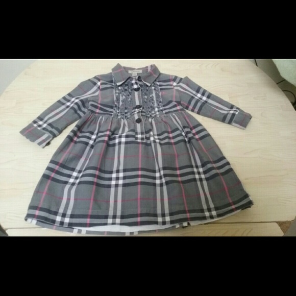 Burberry dress little girls size 2 years