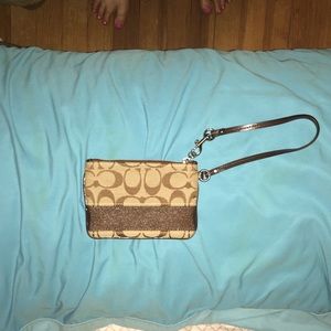 Coach wristlet