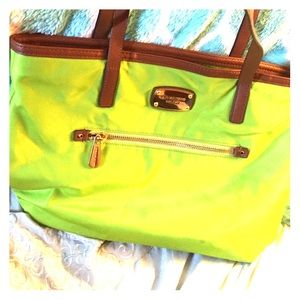 Michael Kors lime green purse!