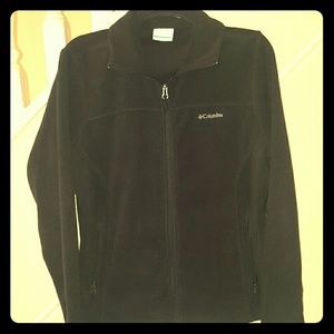 SOLD ON MERCARI || Black Columbia Fleece Jacket