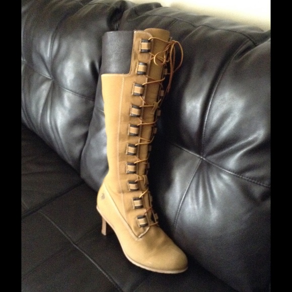 Sexy tall boot.