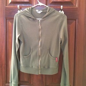 Hard Tail Hooded Zip Up Jacket
