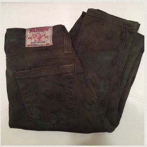 True Religion Camo Skinny Jeans