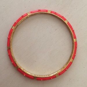 CWonder orange and gold bangle
