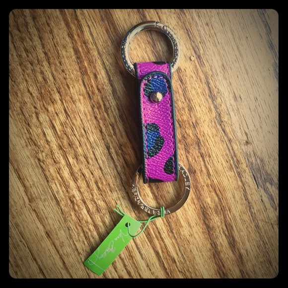NWT: Vera Bradley Twice As Nice Keychain