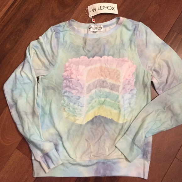 SOLD💕💕Wildfox birthday cake pastel top