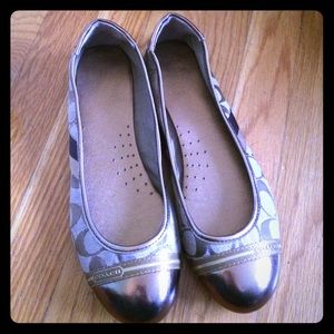 Coach Cecile Signature flats