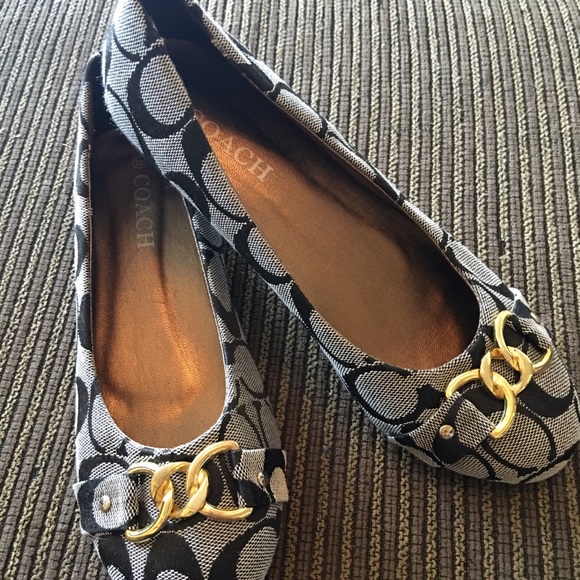 coach flats on sale