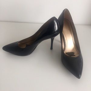 BCBGeneration Black Patent Pumps