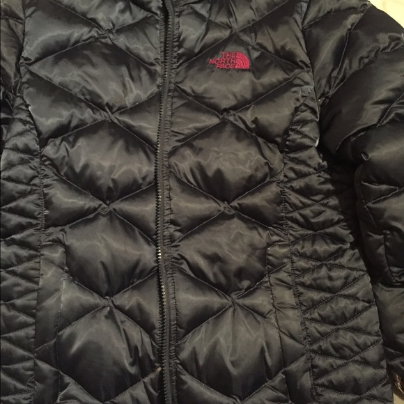 Girls Dark Blue North Face jacket