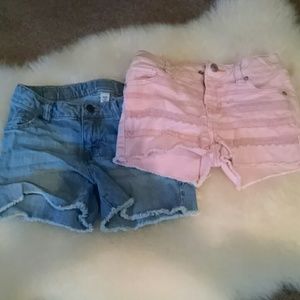Set Girls shorts size 7/8
