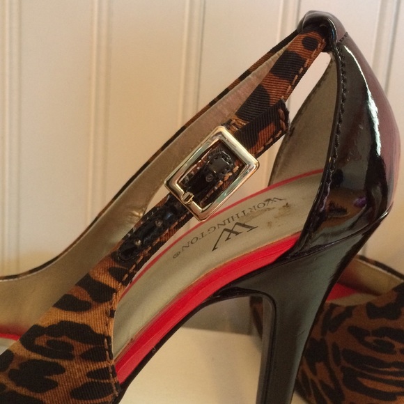 💥FINAL PRICE💥 Peep toe cheetah print stiletto - Picture 4 of 4