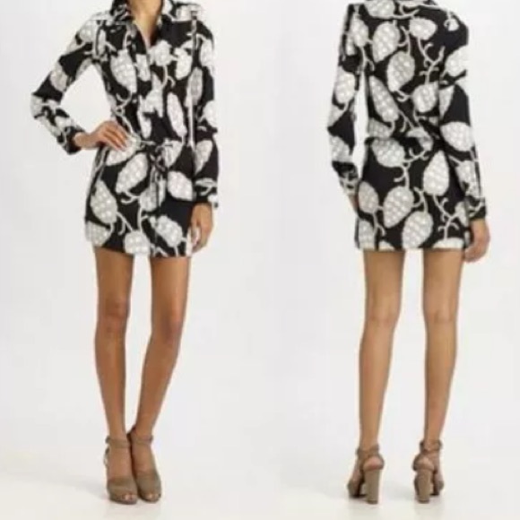 dvf taya dress