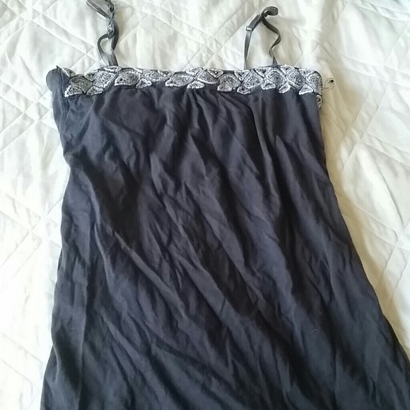 American Eagle Outfitted beaded string tank top