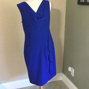 Royal blue dress