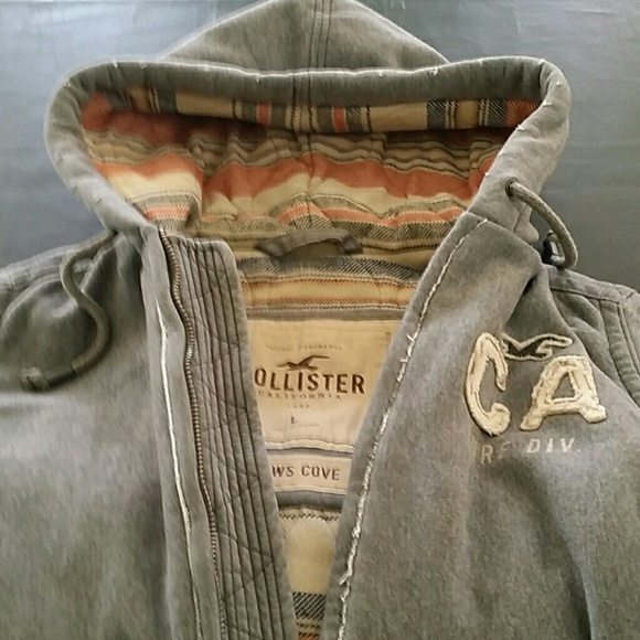 HEAVY Hollister jacket/REDUCED