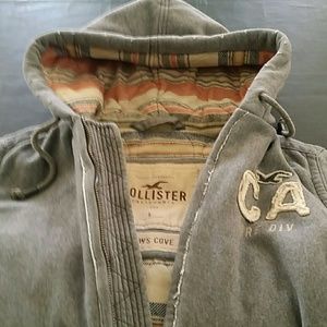 HEAVY Hollister jacket/REDUCED
