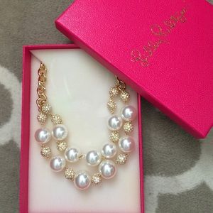 Lilly Pulitzer "On the Rocks" Pearl Necklace