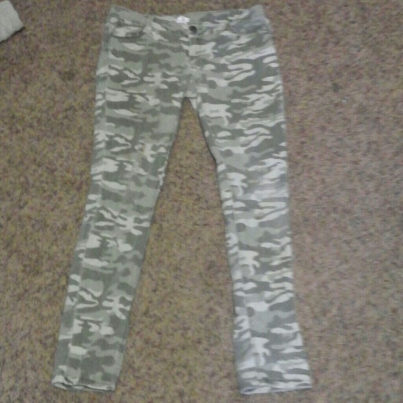 Camo jeans