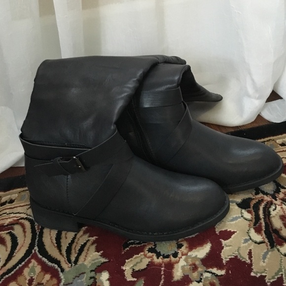 Black boots