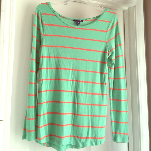 Mint green long sleeve shirt