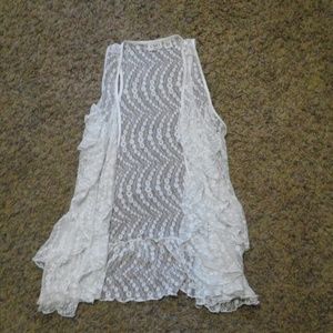 Lace vest