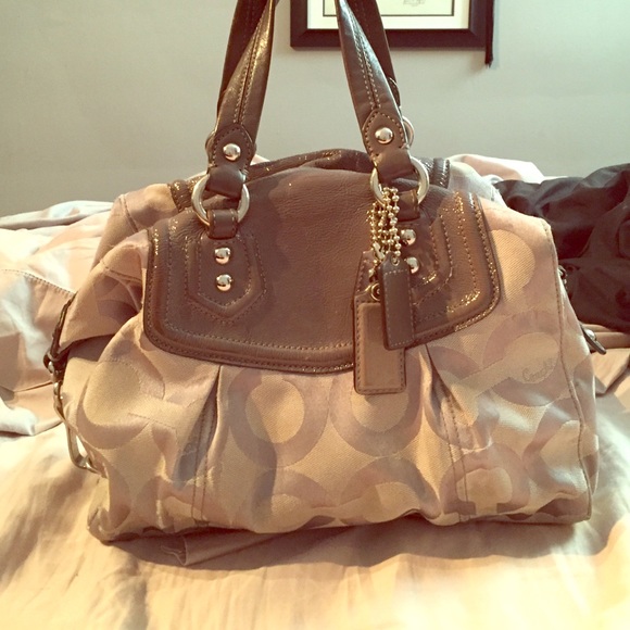Coach Signature medium satchel