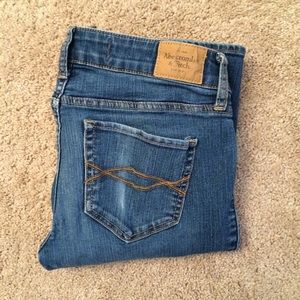 A&F super skinny jeans