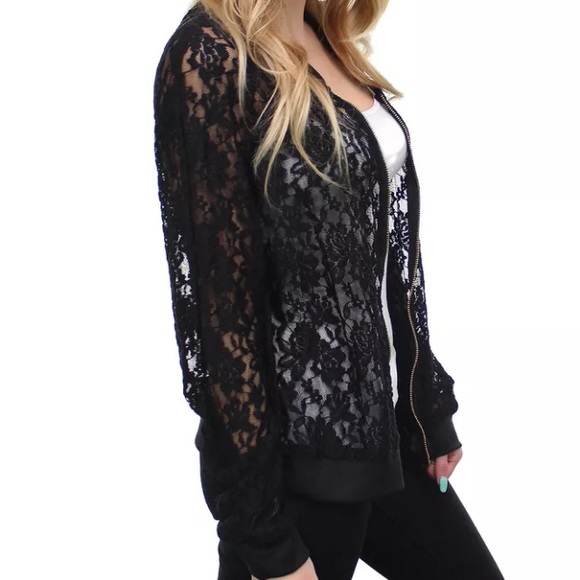 Black Lace Jacket