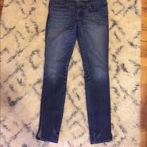 J Brand Skinny Ankle Zip Jeans