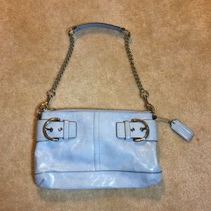 👛Baby Blue Coach Shoulder Bag👛