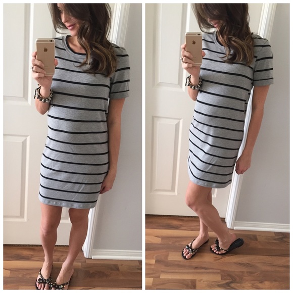 Sold • Cute Grey & Black Dress - Picture 3 of 4