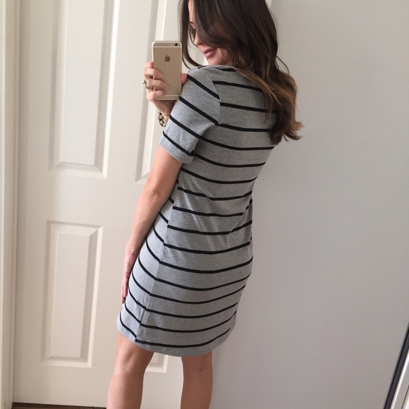 Sold • Cute Grey & Black Dress - Picture 2 of 4