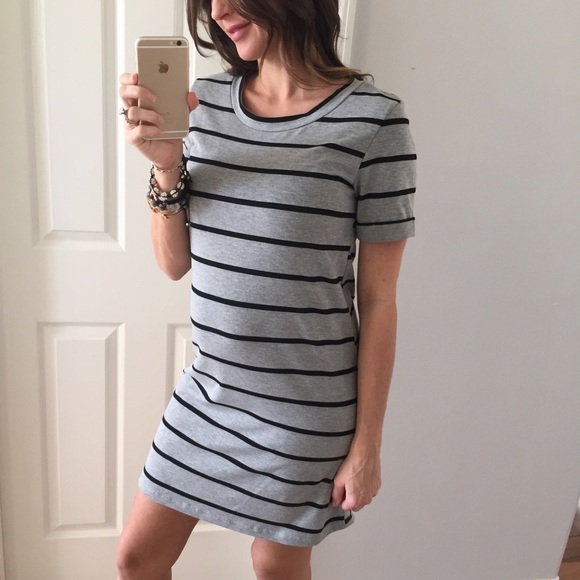 Sold • Cute Grey & Black Dress - Picture 4 of 4